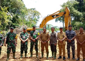 Katim Wasev Dari Mabes TNI AD Kunjungi Kodim 0319 Mentawai dan Tinjau Program TMMD 123