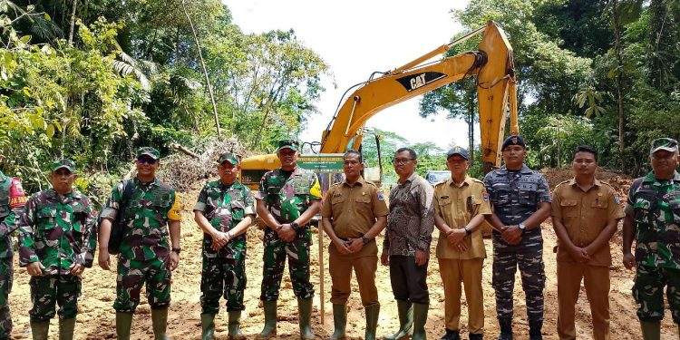 Katim Wasev Dari Mabes TNI AD Kunjungi Kodim 0319 Mentawai dan Tinjau Program TMMD 123