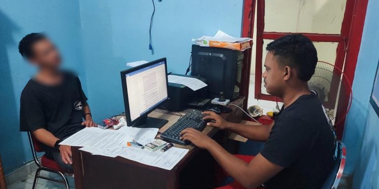 Terduga Pelaku Tindak Pidana Pemerkosaan Berinisial I.F Berhasil di Amankan Polsek Sipora
