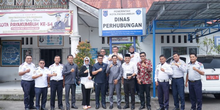 Komisi C DPRD Kota Payakumbuh Kunjungan Kerja ke Dinas Perhubungan di Bulakan Balai Kandi