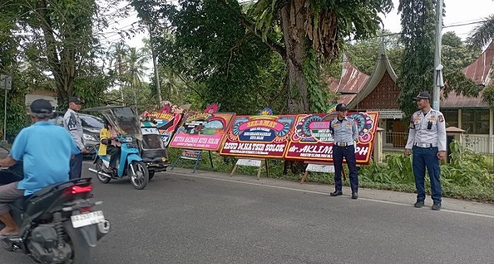 Jaga Kelancaran Lalu Lintas Pada Peresmian RSUD Kota Solok, Dishub Berikan Layanan Prioritas