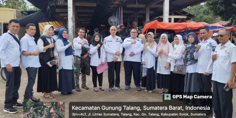 Jelang Ramadhan, TPID Pemkab Solok Lakukan Monitoring Ketersediaan Bahan Pokok di Pasar Talang