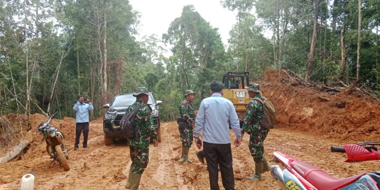 Pastikan Kelancaran Pengerjaan Fisik, Dansatgas Tinjau Langsung ke Lokasi