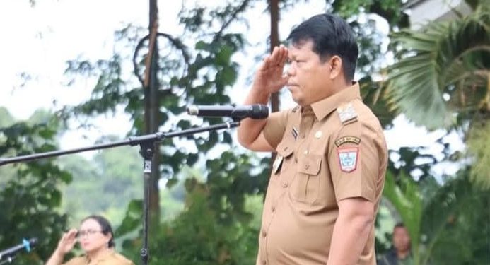 Pimpin Apel Perdana, Wabub Mentawai Jakop Saguruk Ajak ASN Bekerja Pakai Hati