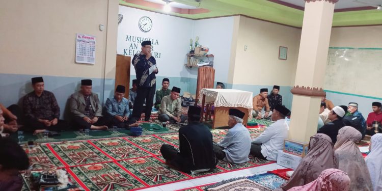 Kunjungi Mushalla An Nur Selayo, Tim V Safari Ramadhan Kab Solok Sampaikan Pesan JFP-Candra Komplit