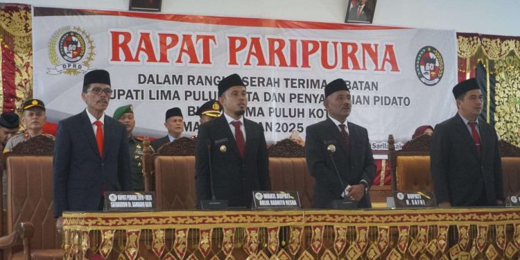 Pidato Bupati Lima Puluh Kota Pada Sidang Paripurna DPRD Serah Terima Jabatan