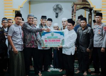Pimpin TSR, Wabup Solok H. Candra Kunjungi Mesjid Baiturrahman Nagari Paninggahan
