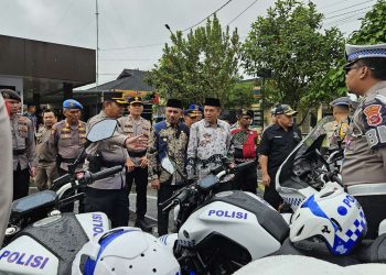 Bupati dan Wakil Bupati Lima Puluh Kota Hadiri Apel Gelar Pasukan Operasi Ketupat Singgalang 2025