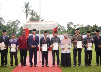 Upacara Peringatan Peristiwa Situjuah ke-76 Khidmat, Gubernur Mahyeldi : Inspirasi Generasi Muda Dalam Memperjuangkan Bangsa