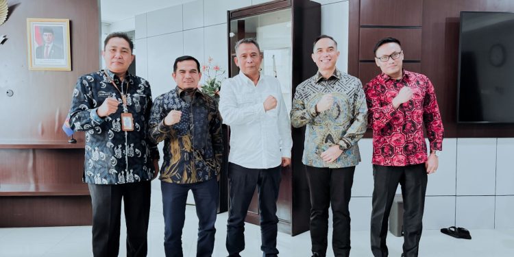 Wabup Solok Sambangi Kemensos Untuk Bangun Sekolah Rakyat