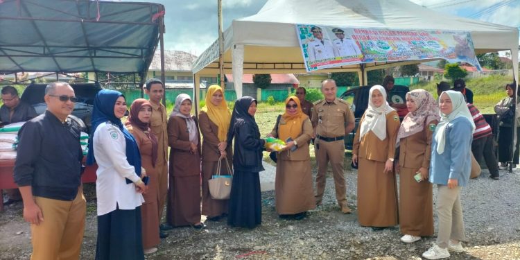 Hari Ke Dua Operasi Pasar Pangan dan Gerakan Pangan Murah, Beberapa Kebutuhan Pokok Habis Terjual
