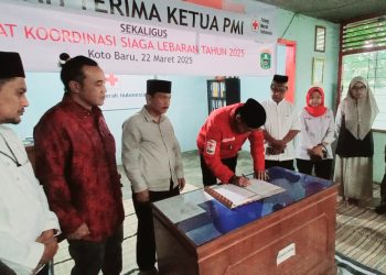 Jabat Plt Ketua PMI Kab. Solok, Ivoni Munir, S. Farm. Apt Segera Siapkan Muslab Untuk Ketua Defenitif