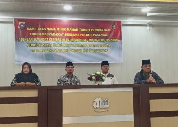 Sat Intelkam Polres Pasaman Ajak Pemuda Ciptakan PSU Yang Kondusif
