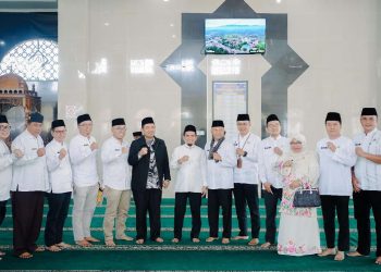 Wabup Candra Hadiri Tabligh Akbar Peringatan Hari Jadi Ke-112 Kabupaten Solok di Islamic Center Koto Baru