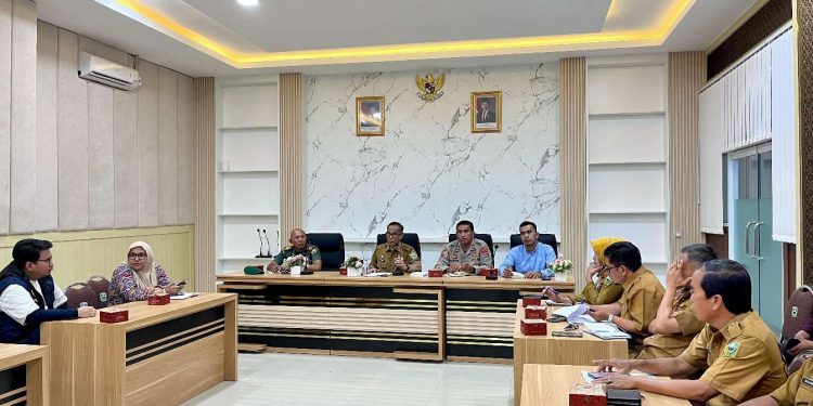 Pemkab Solok Menggelar Rapat Persiapan Acara Puncak Hari Ulang Tahun Kabupaten Solok Ke-112