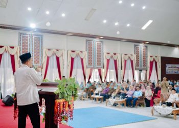 Wabup Candra Buka Secara Resmi Musyawarah Kerja Kepala Sekolah (MKKS) SMP Se-Sumatera Barat di Alahan Panjang