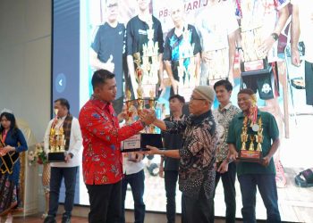 Bupati Jon Firman Pandu Hadiri Halalbihalal Keluarga Besar Kerukunan Warga Kinari (KWK)