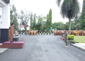 Apel Perdana Paska Lebaran 1446 H, Walikota Solok Pesankan ASN Kembali Fokus Bekerja