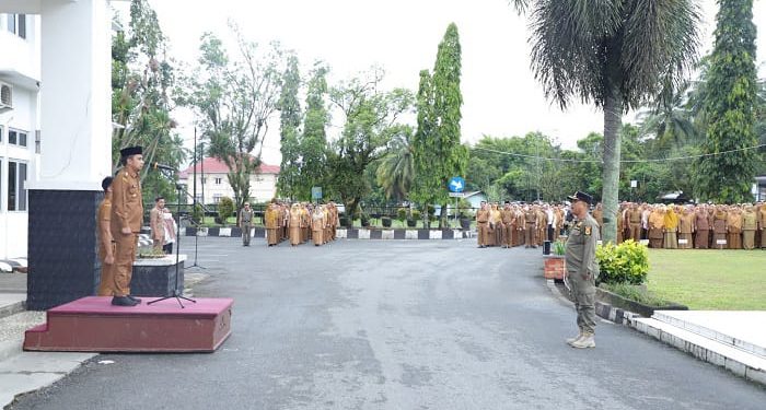 Apel Perdana Paska Lebaran 1446 H, Walikota Solok Pesankan ASN Kembali Fokus Bekerja