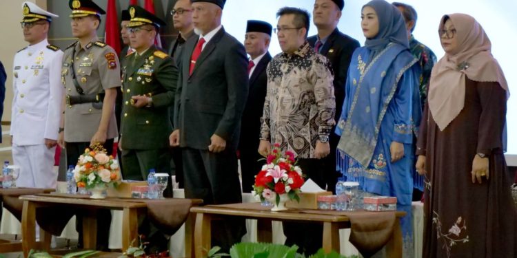 Wawako Solok ikut Hadiri Pengukuhan PJs Bupati Pasaman