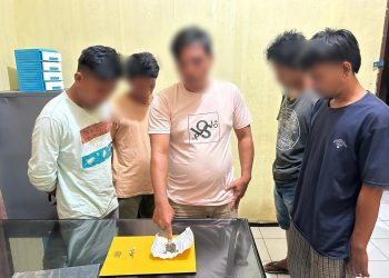 Polres Mentawai Amankan 5 Orang Terduga Pelaku Penyalahgunaan Narkoba