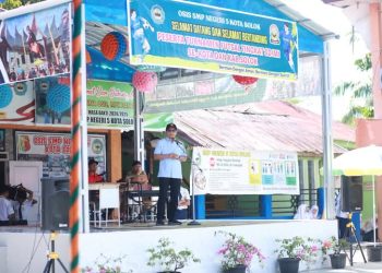 Hadir di Pembukaan Turnamen Futsal Antar SD/MI se-Kota Solok, Fauzi Rusli: Mari Kedepankan  Sportifitas