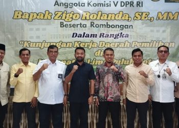 Bupati Limapuluh Kota Terima Kunjungan Anggota DPR RI Zigo Rolanda