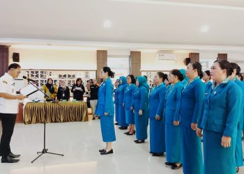 Bupati Mentawai Lantik dan Kukuhkan Pengurus TP-PKK Periode 2025-2030