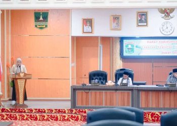 Wabup Solok Hadiri Rapat Paripurna DPRD