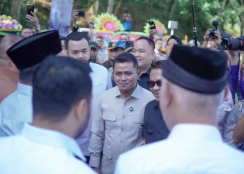 Bupati Solok Hadiri Peletakan Batu Pertama (ground breaking) Flyover Sitinjau Lauik