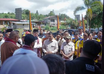 Menteri Pekerjaan Umum Dody Hanggodo Kunjungi Lokasi Pembangunan Sekolah Rakyat di Solok Sumbar