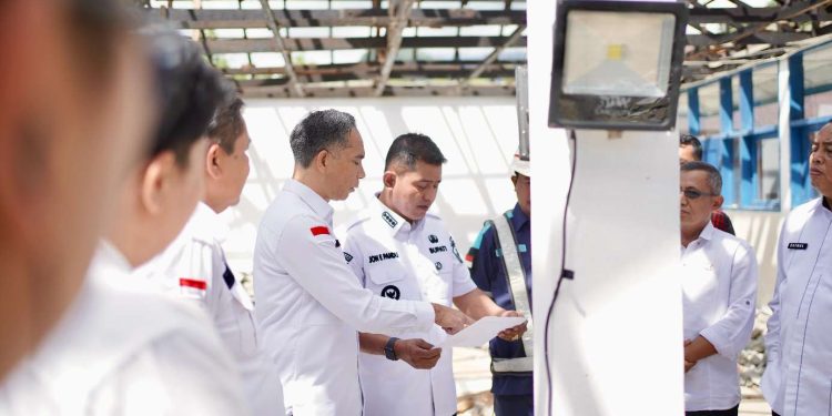 Bupati Solok Tinjau Pembangunan Sekolah Rakyat di Kab. Solok