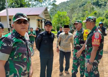 Wakil Bupati Lima Puluh Kota Sambut Tim Wasev TMMD/N Ke-124