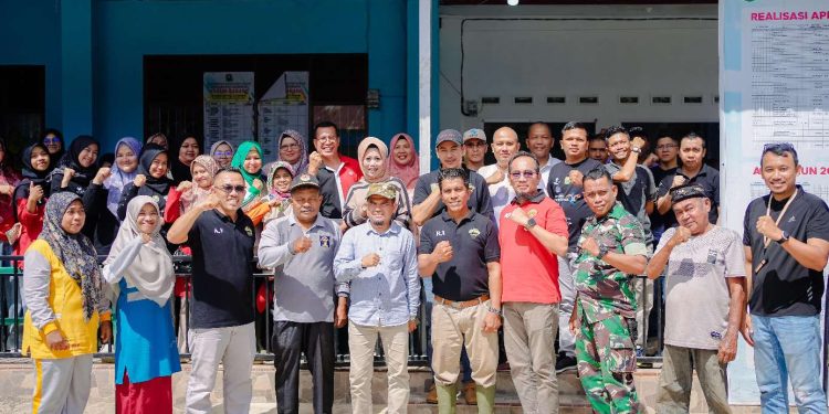 Wakil Bupati Solok Tinjau Lokasi Goro Bersama di Nagari Gauang, Kecamatan Kubung