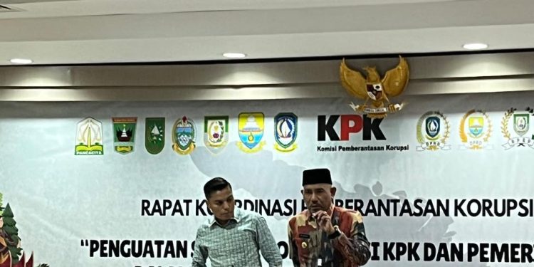 Bupati Safni Sikumbang dan DPRD Komit Tingkatkan Kolaborasi dengan KPK Tekan Angka Korupsi