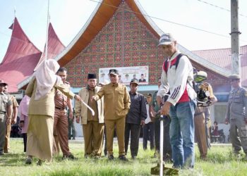 Tutup Program 100 Hari Kerja, Pemkab Solok Gelar Goro Serentak