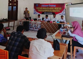 Pemdes Goiso’Oinan Laksanakan Pembentukan Koperasi Merah Putih