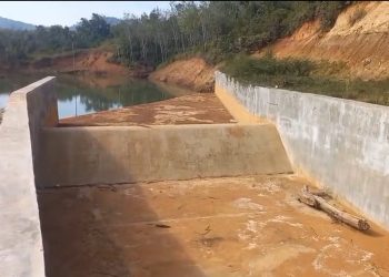 Embung Batang Bingung Diduga Gagal Konstruksi, Ratusan Hektar Sawah Warga Kota Solok Terancam Kekeringan