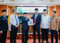 Wabup Candra Serahkan LHP BPK atas Penyelenggaraan Pemerintahan Tahun Anggaran 2024