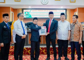 Wabup Candra Serahkan LHP BPK atas Penyelenggaraan Pemerintahan Tahun Anggaran 2024