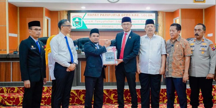 Wabup Candra Serahkan LHP BPK atas Penyelenggaraan Pemerintahan Tahun Anggaran 2024