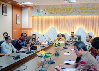 Wabup Candra Hadiri Rapat Lanjutan Trase Jalan Air Dingin