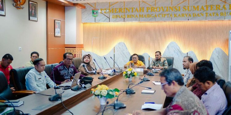 Wabup Candra Hadiri Rapat Lanjutan Trase Jalan Air Dingin