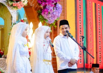 Wakil Bupati Solok Hadiri Kegiatan Khatam Al-Qur’an di MDTA Surau Pauh Jorong Guci Nagari Sumani
