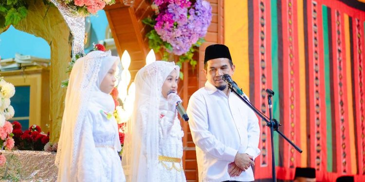Wakil Bupati Solok Hadiri Kegiatan Khatam Al-Qur’an di MDTA Surau Pauh Jorong Guci Nagari Sumani