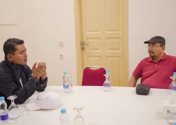 Bahas Kemajuan Daerah, Bupati Solok Bertemu Kepala Bappenas RI Periode 2014 – 2015 Andrinof Chaniago