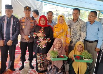 Pemkab Solok Melalui Dinas Perikanan dan Pangan Bekerja Sama dengan  TPID Menggelar Gerakan Menanam Cabai