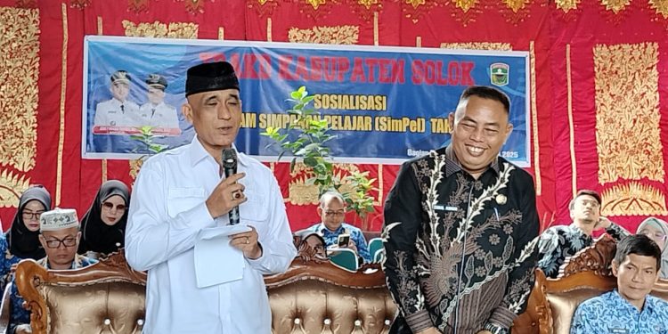TPAKD Kab. Solok Gelar Sosialisasi dan Literasi Simpanan Pelajar di SDN 22 Koto Baru