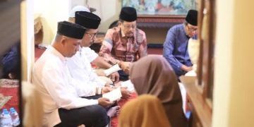 Pemkot Solok Gelar Tahlilan Dirumah Duka Alm Ny. Ermawati Suryadi Nurdal