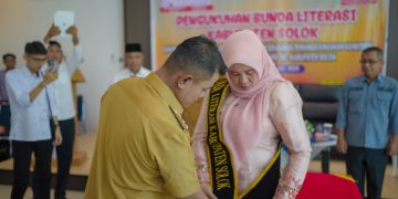 Bupati Solok Kukuhkan Bunda Literasi Kab.Solok
